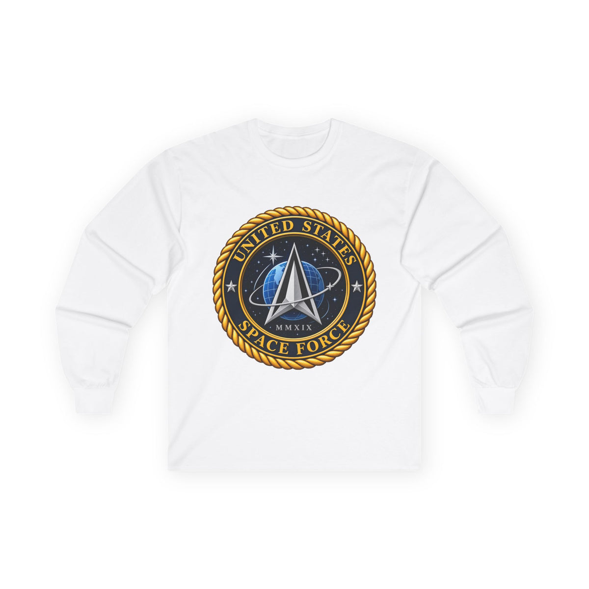 U.S. Space Force Emblem - Unisex Ultra Cotton Long Sleeve Tee