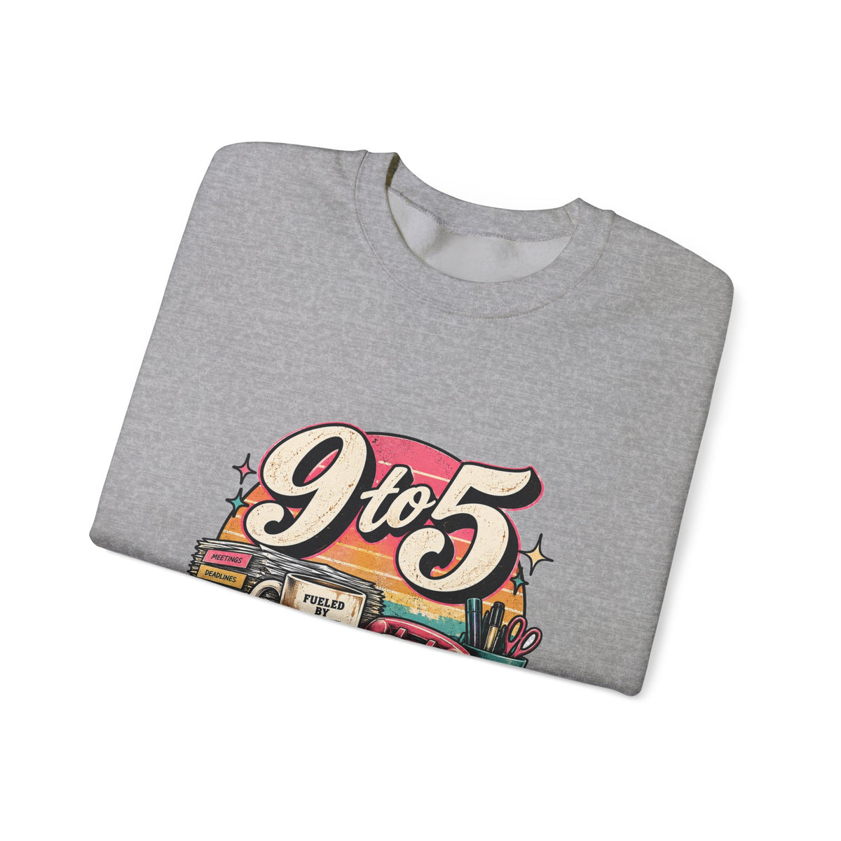 9to5 Make the World Go Round - Crewneck Sweatshirt