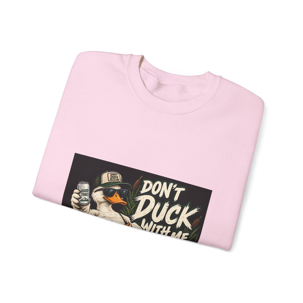 Duck With Me Camo - Crewneck Sweatshirt