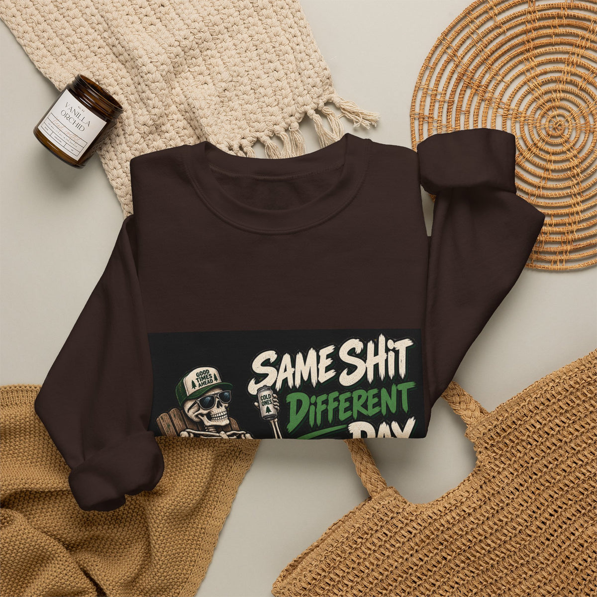 Same Shit Different Day - Crewneck Sweatshirt
