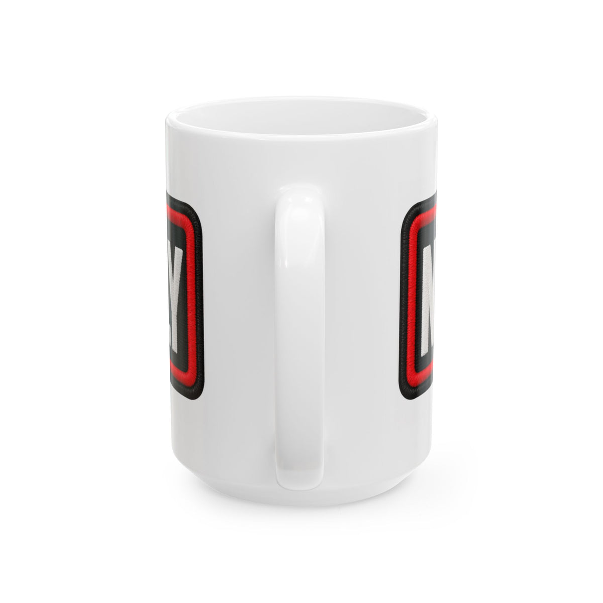 Not Friendly - Service Dog Patch - Ceramic Mug 11oz and 15oz