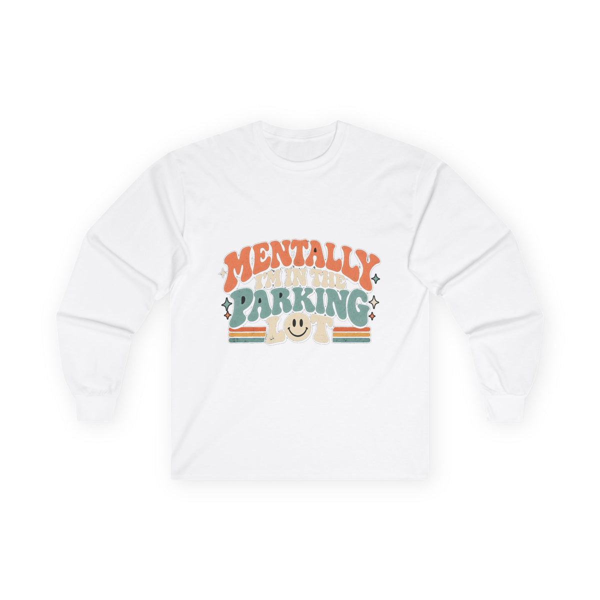 Secretly Plotting Dark Parking - Unisex Ultra Cotton Long Sleeve Tee