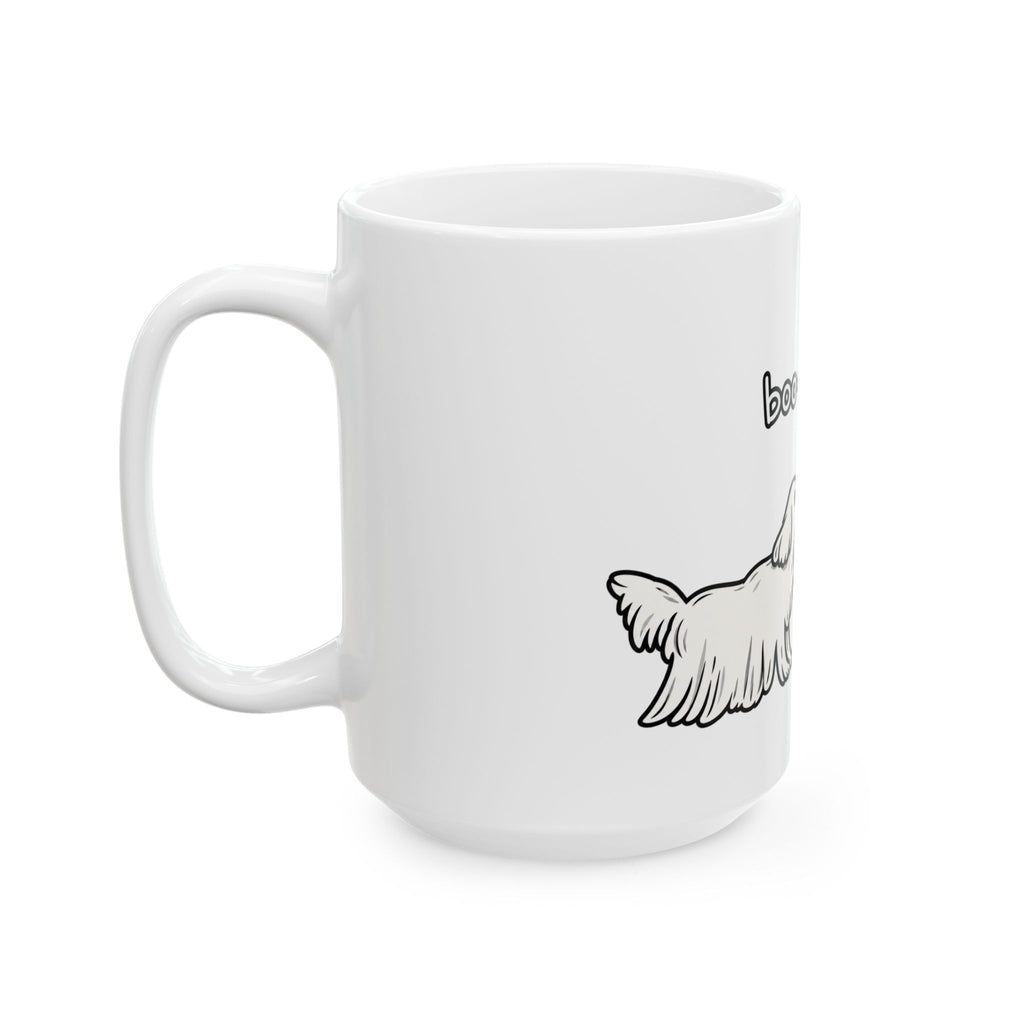 Boo-p Ghost and Dog - Ceramic Mug 11oz and 15oz