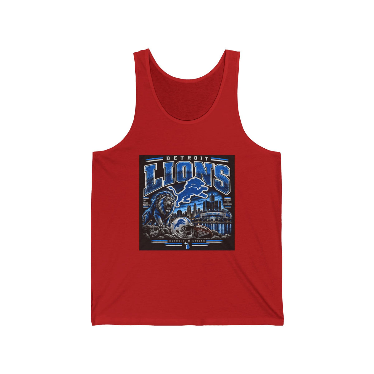 Detroit Lions Grit - Athletic Tank
