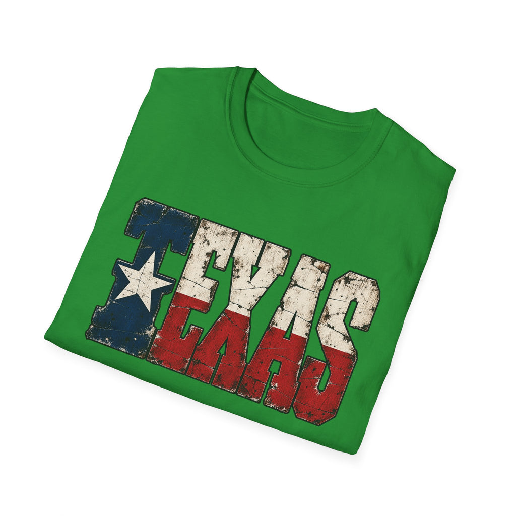 Texas Flag Block Letters - Classic Tee