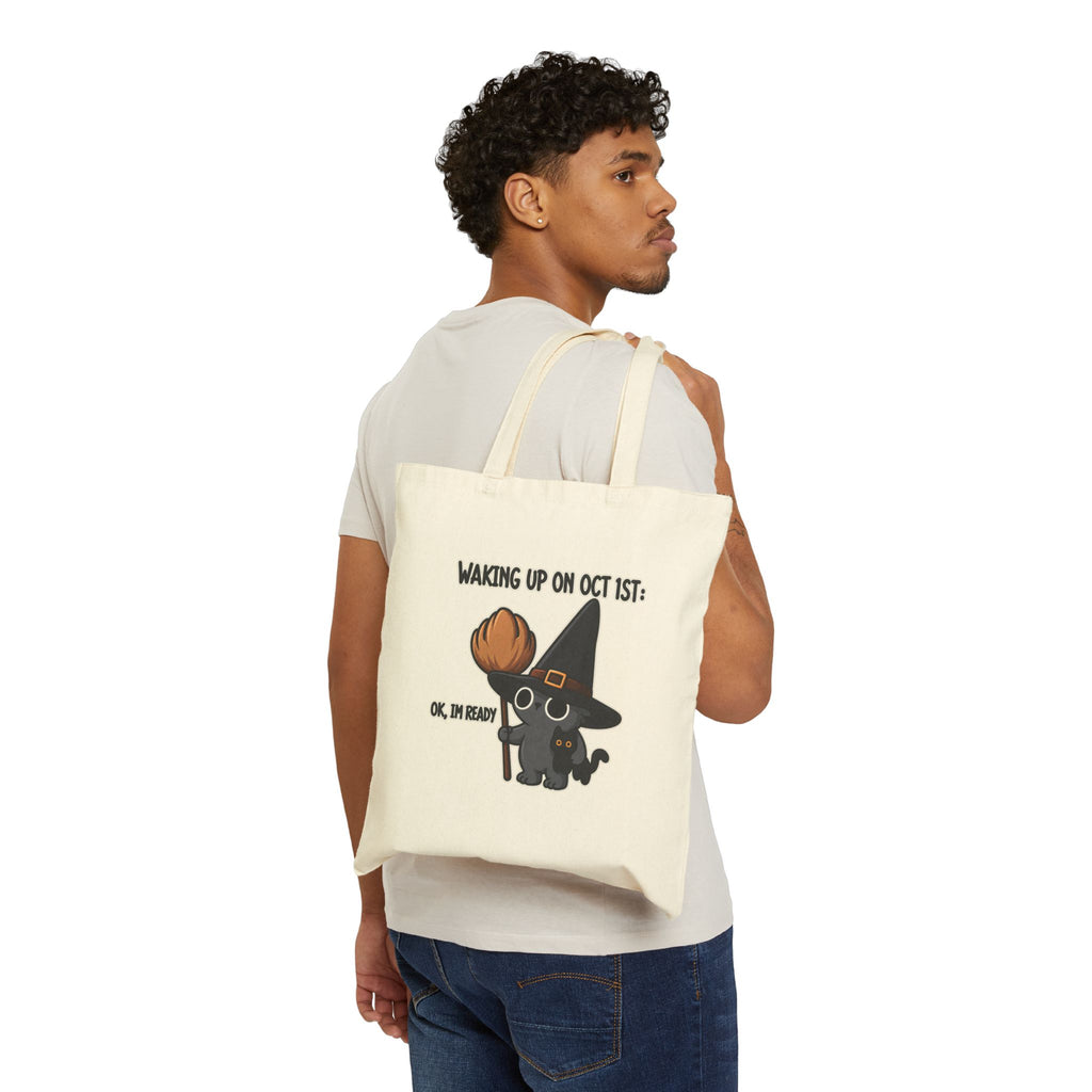 Waking Up On Oct 1st - Canvas Tote