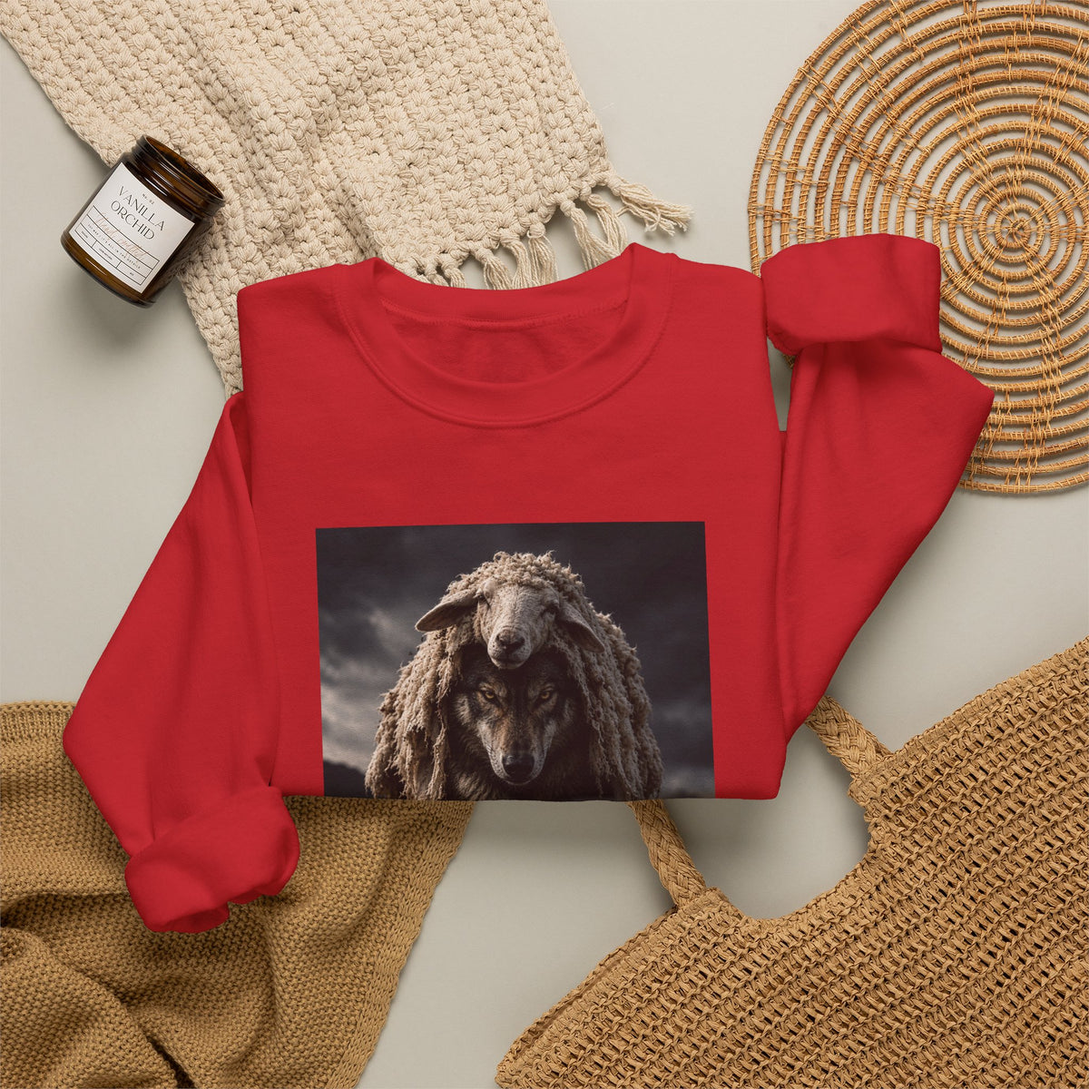 Wolf in Sheep's Clothing - Crewneck Sweatshirt