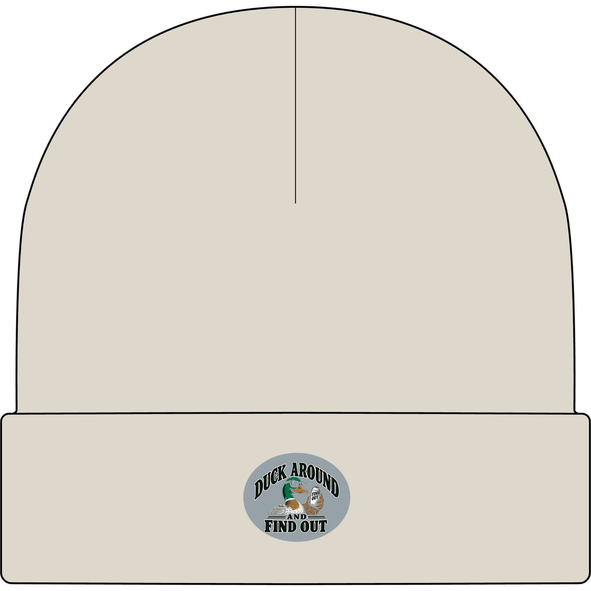Duck Around Find Out - AS Colour 1107 Cuff Beanie