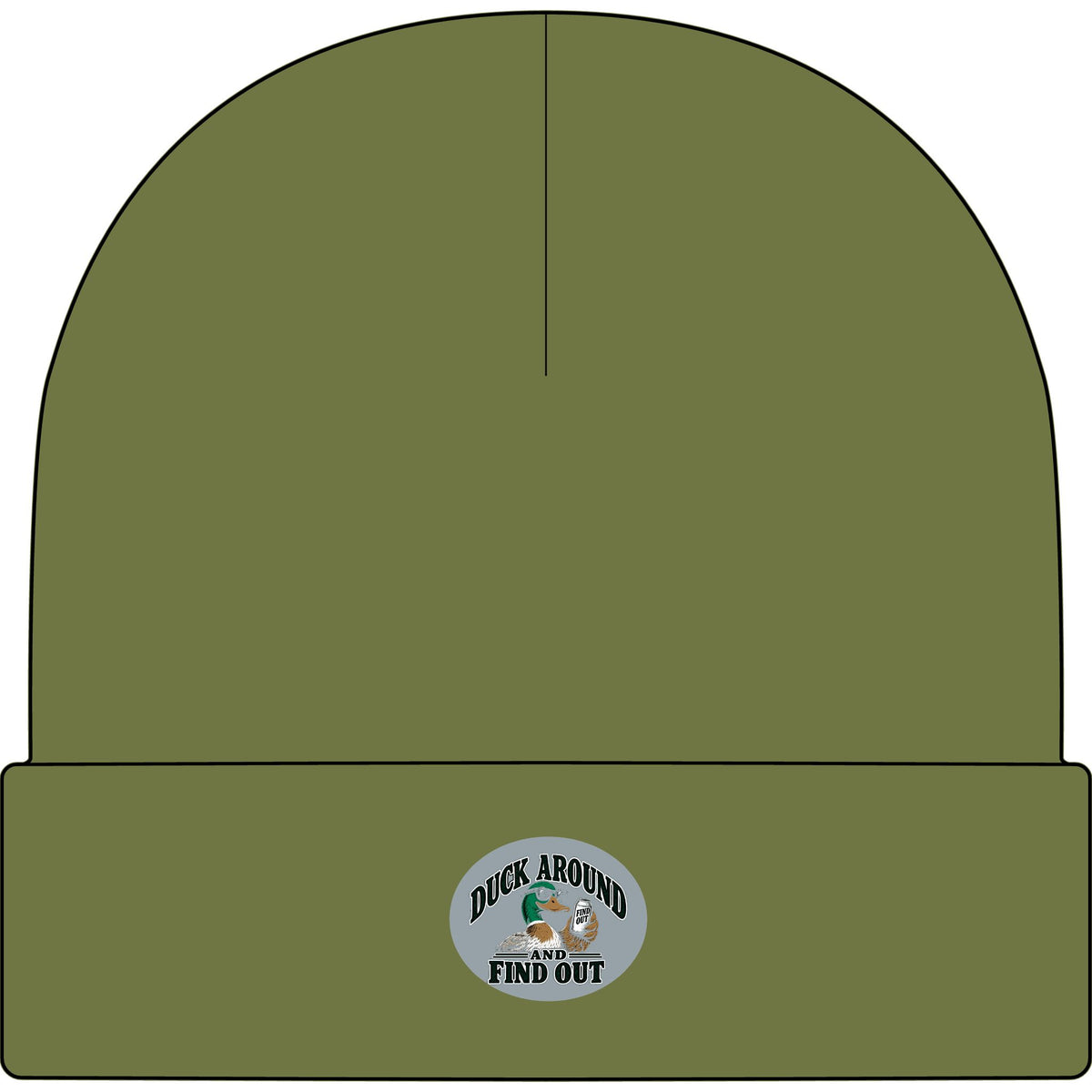 Duck Around Find Out - AS Colour 1107 Cuff Beanie