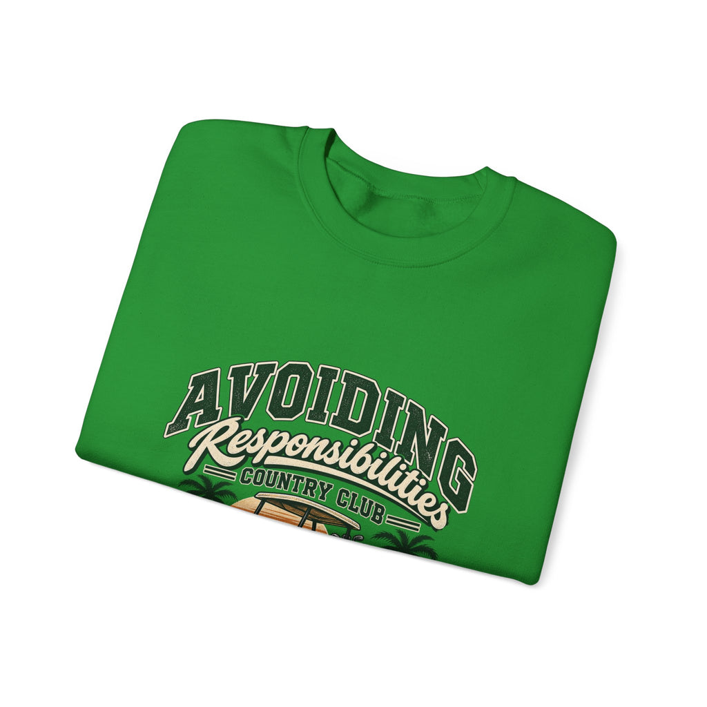 Avoiding Responsibility Country Club - Crewneck Sweatshirt