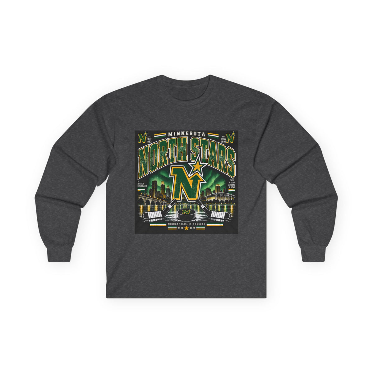 Minnesota North Stars Classic - Unisex Ultra Cotton Long Sleeve Tee