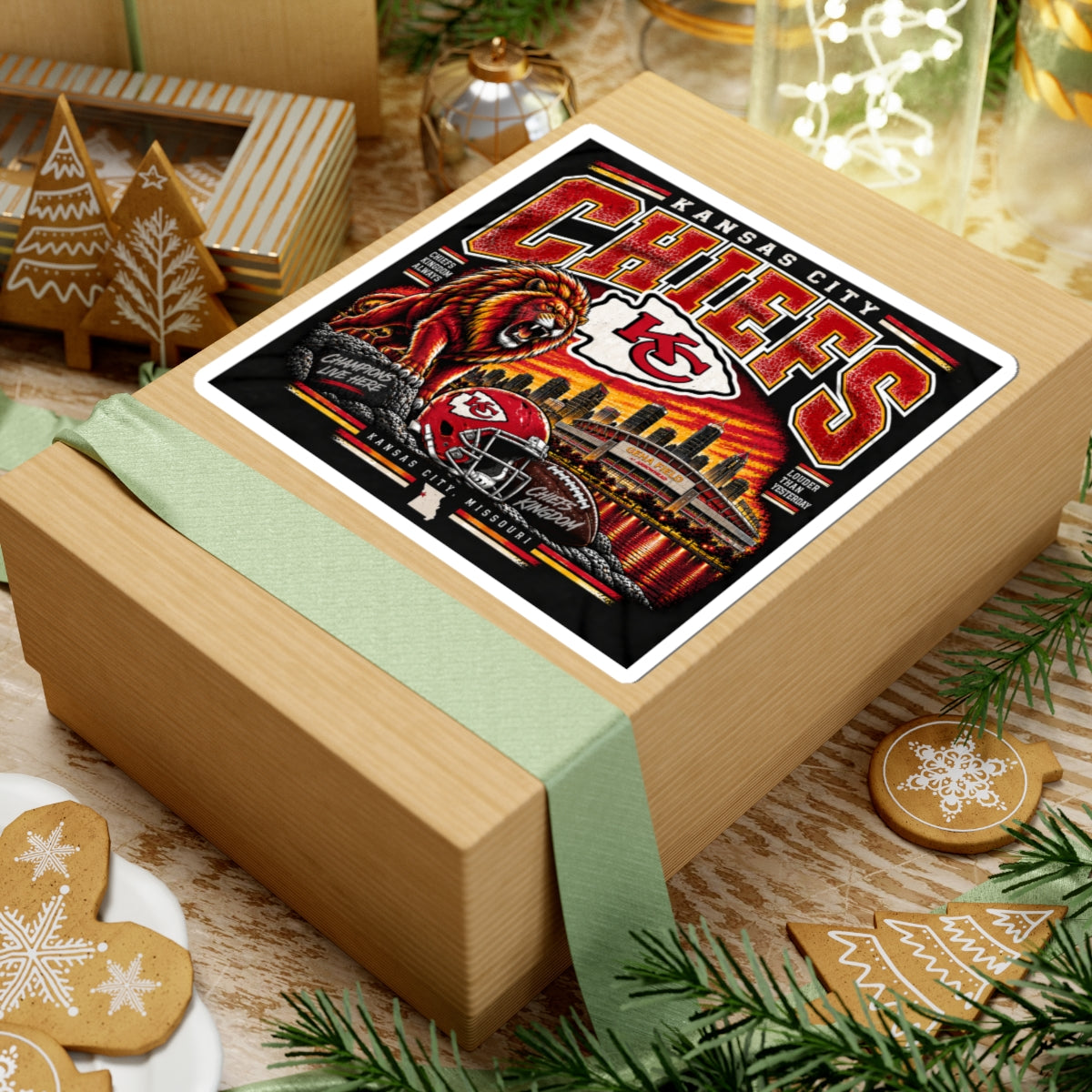 Kansas City Chiefs - Kiss-Cut Sticker