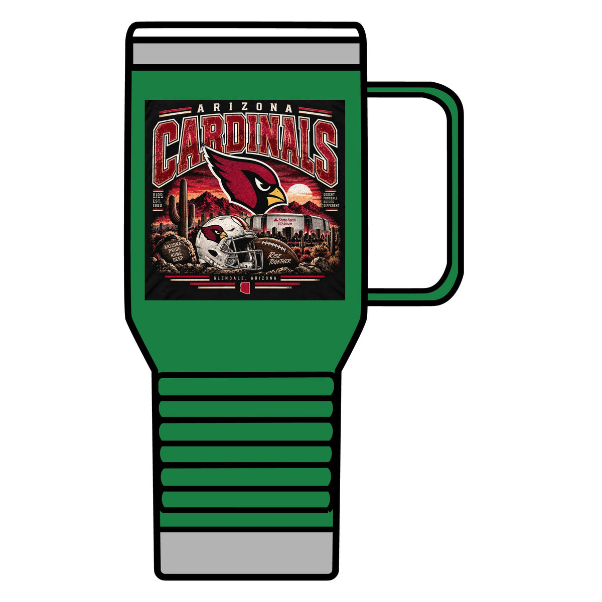 Cardinals Desert Pride - 20oz Insulated Mug