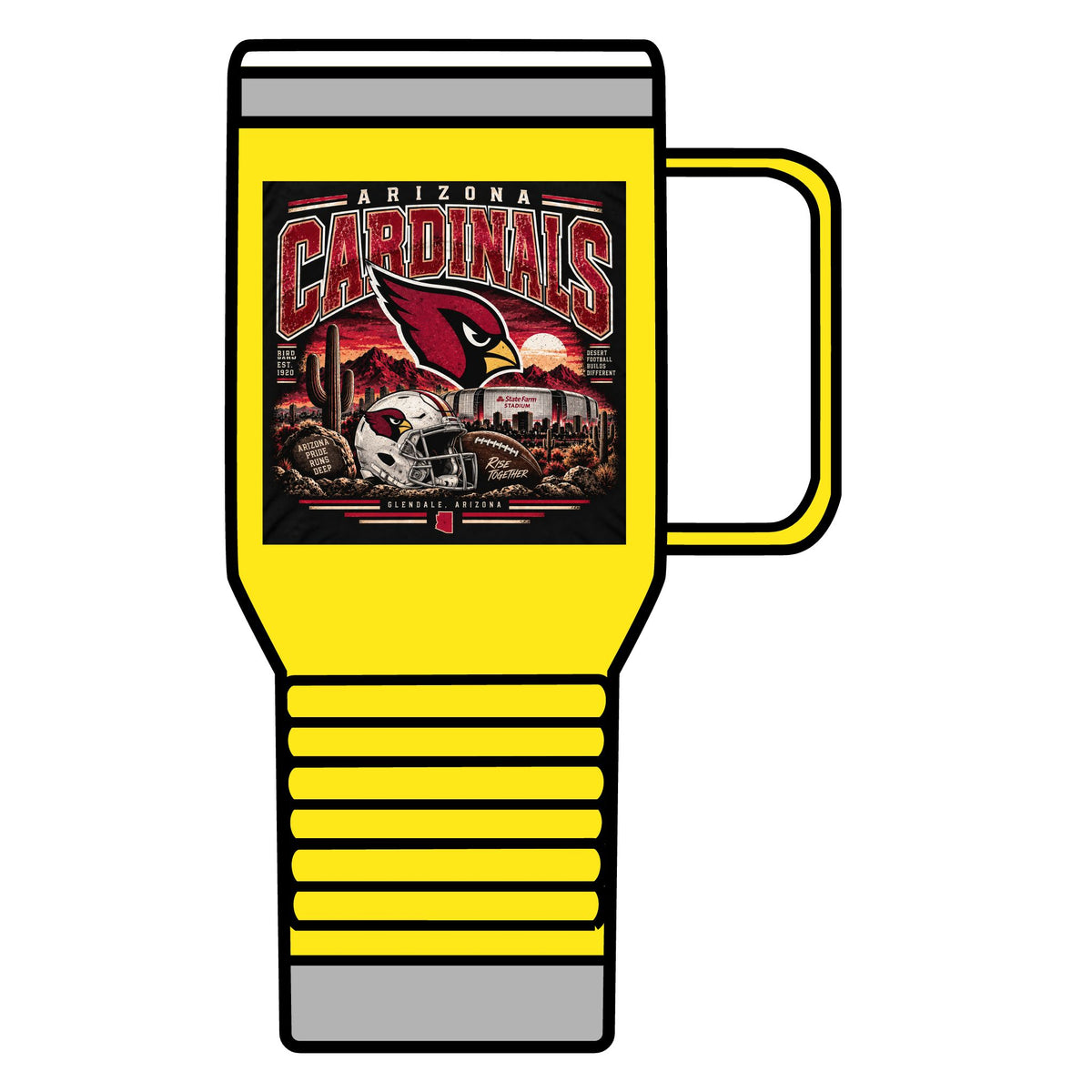 Cardinals Desert Pride - 20oz Insulated Mug