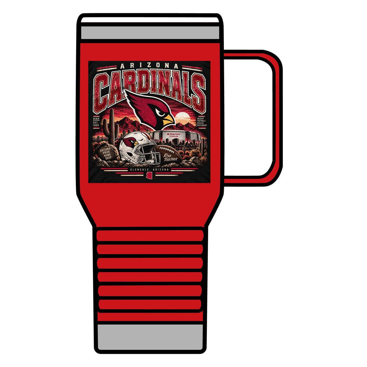 Cardinals Desert Pride - 20oz Insulated Mug