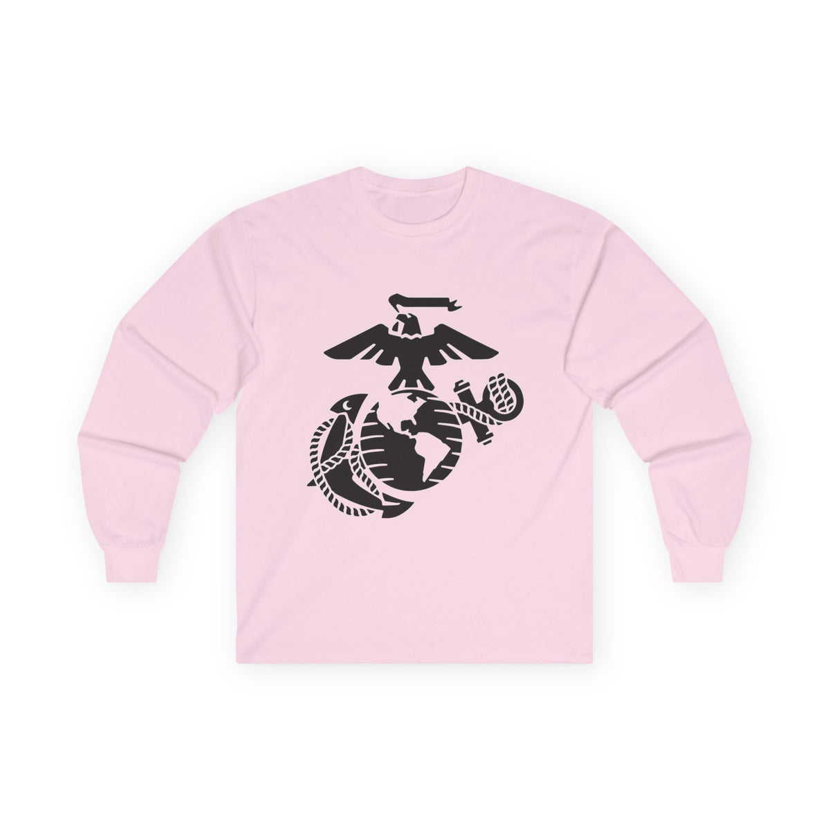 Eagle, Globe & Anchor Emblem - Unisex Ultra Cotton Long Sleeve Tee