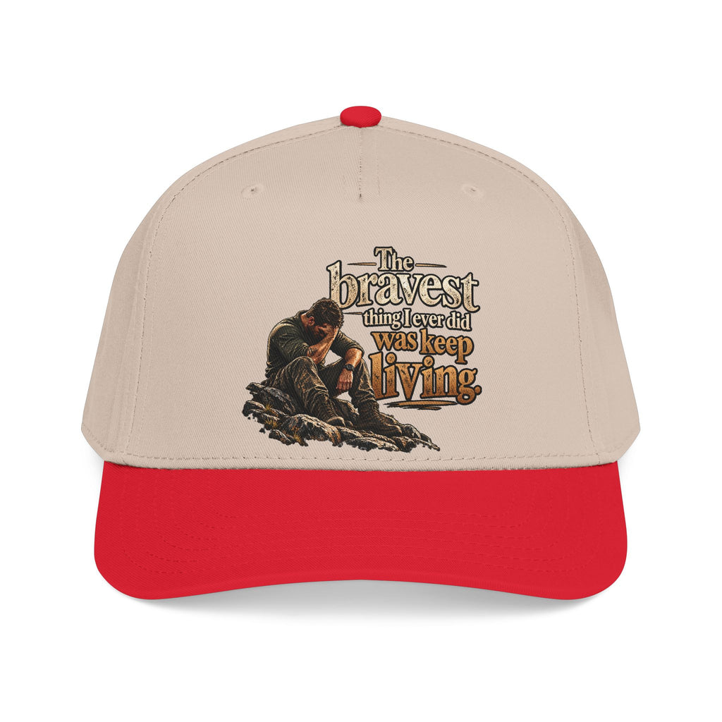 The Bravest Thing I Ever Did Was Keep Living - OTTO Baseball Hat