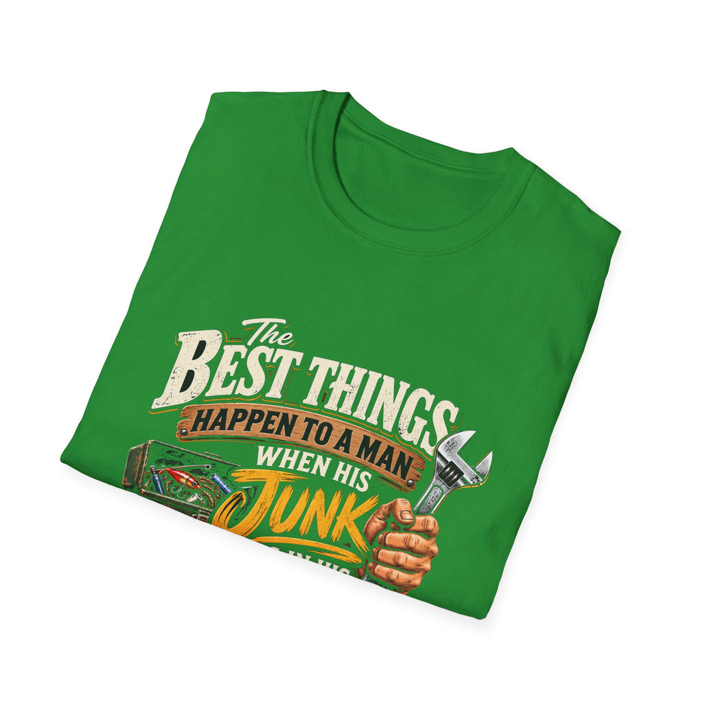 Best Things Happen in a Man's Hand - Classic Tee