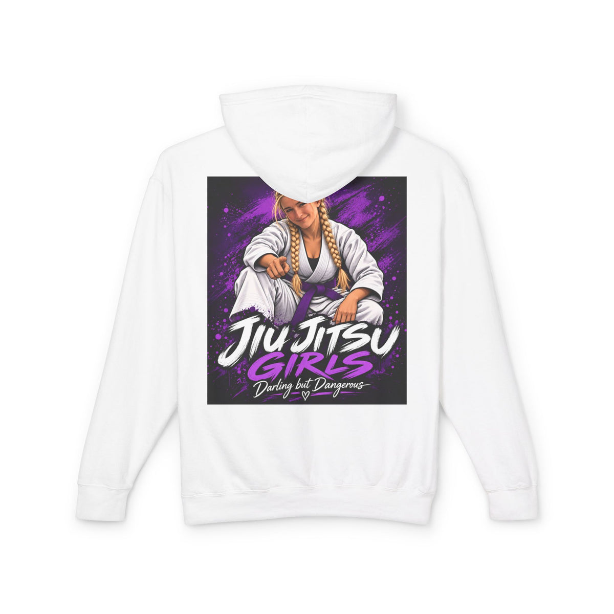 Jiu Jitsu Girls Hoodie — Women’s BJJ Martial Arts Sweatshirt