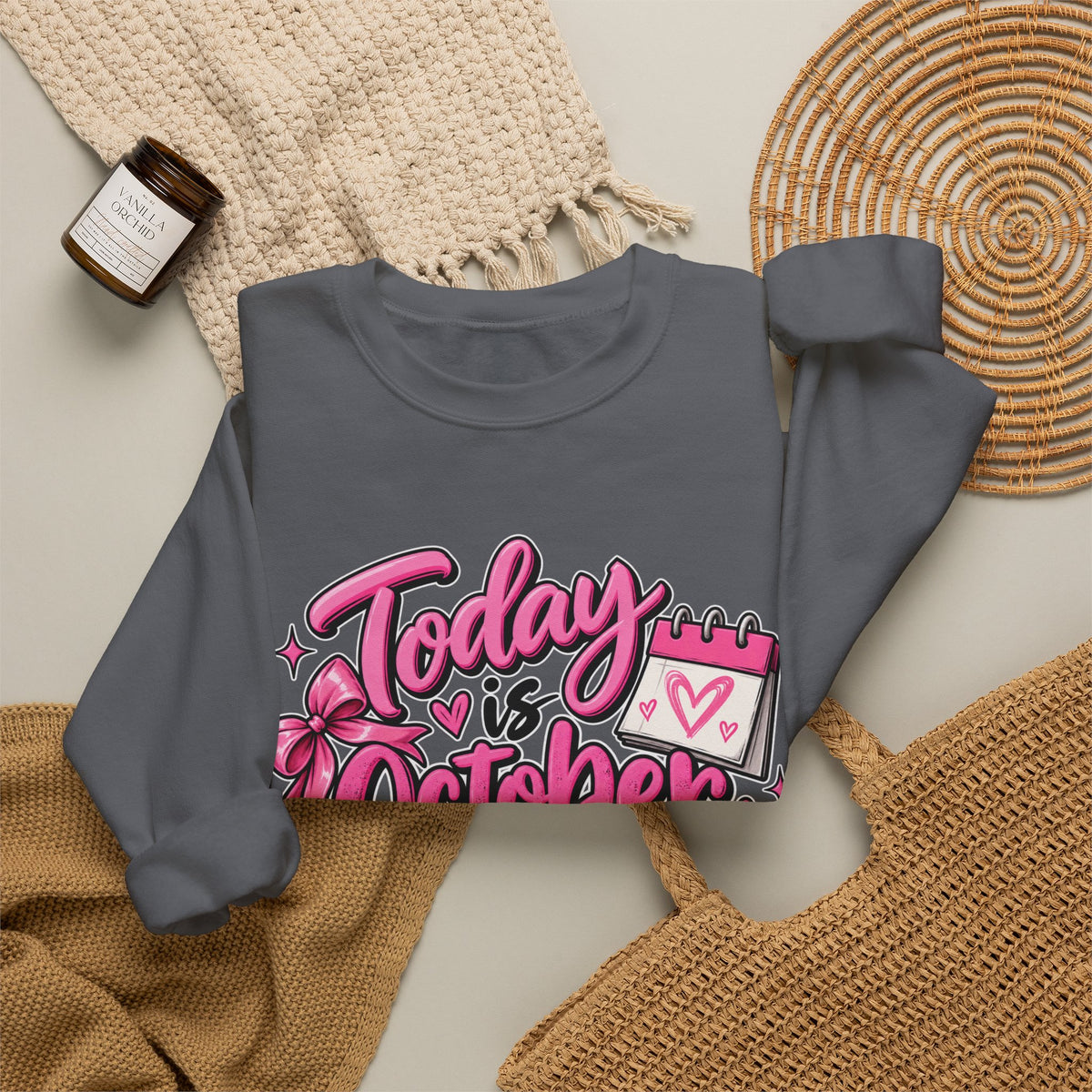 Today Is October 3rd - Crewneck Sweatshirt