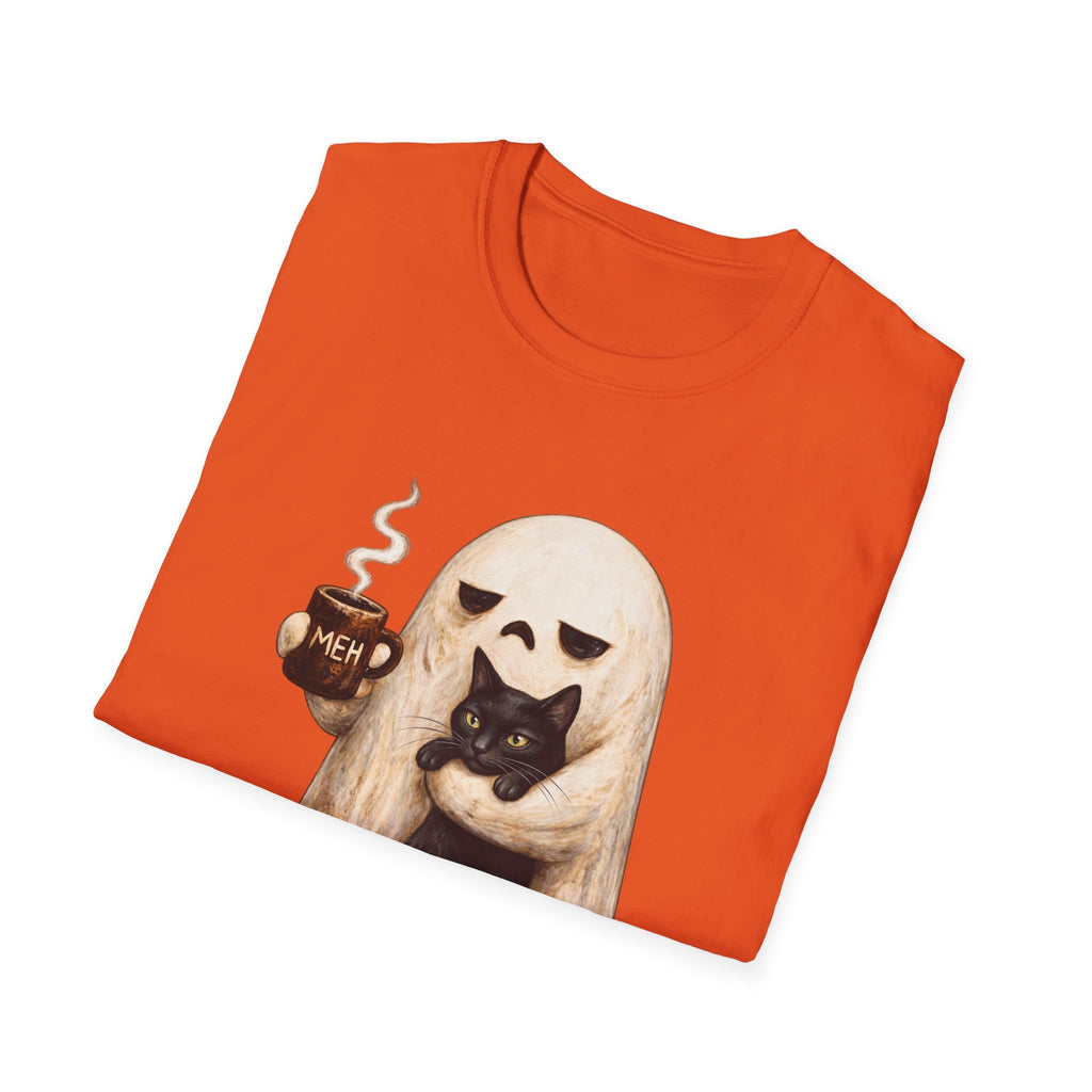 Meh Ghost and Black Cat - Classic Tee