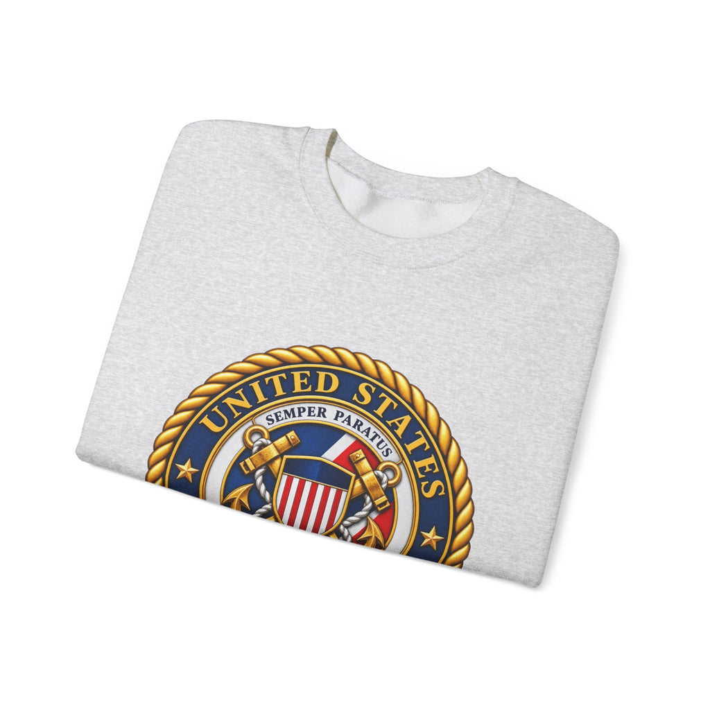 U.S. Coast Guard Emblem - Crewneck Sweatshirt