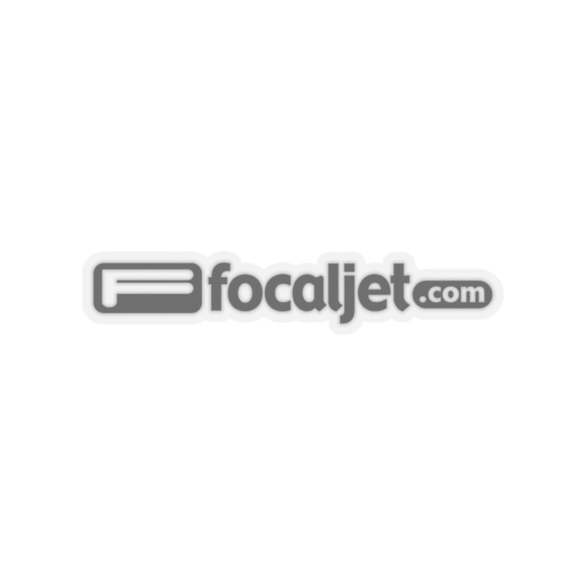 FocalJet Classic Logo - Kiss-Cut Sticker