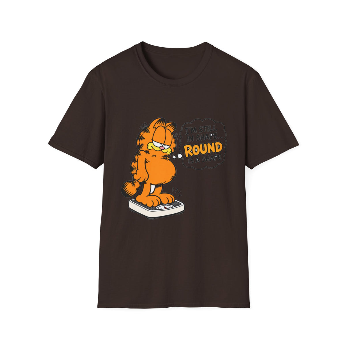 Round Shape Garfield - Classic Tee