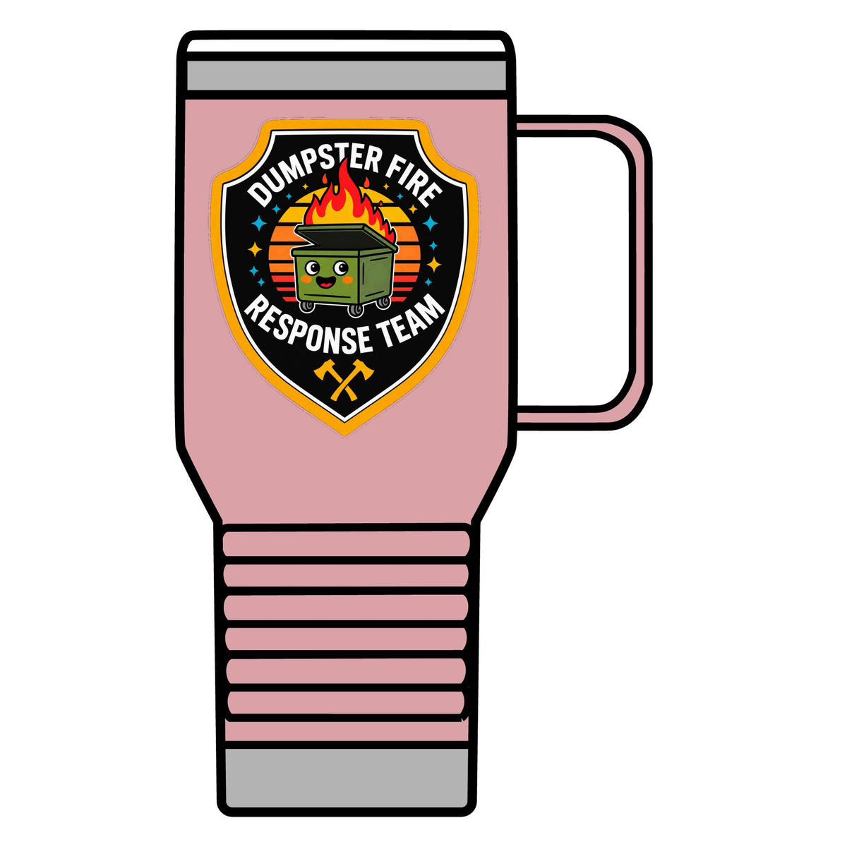 Dumpster Fire Response Team - 20oz Insulated Mug