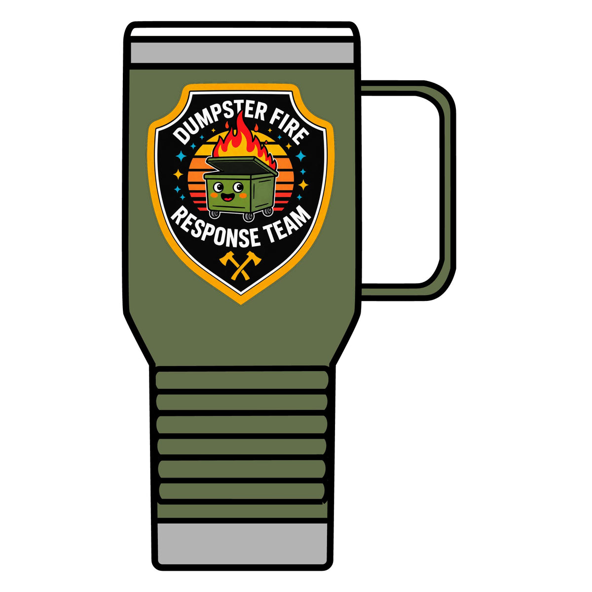 Dumpster Fire Response Team - 20oz Insulated Mug