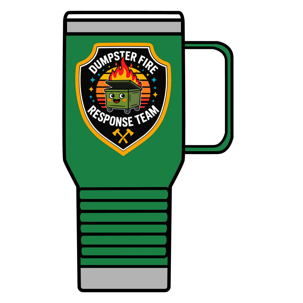 Dumpster Fire Response Team - 20oz Insulated Mug
