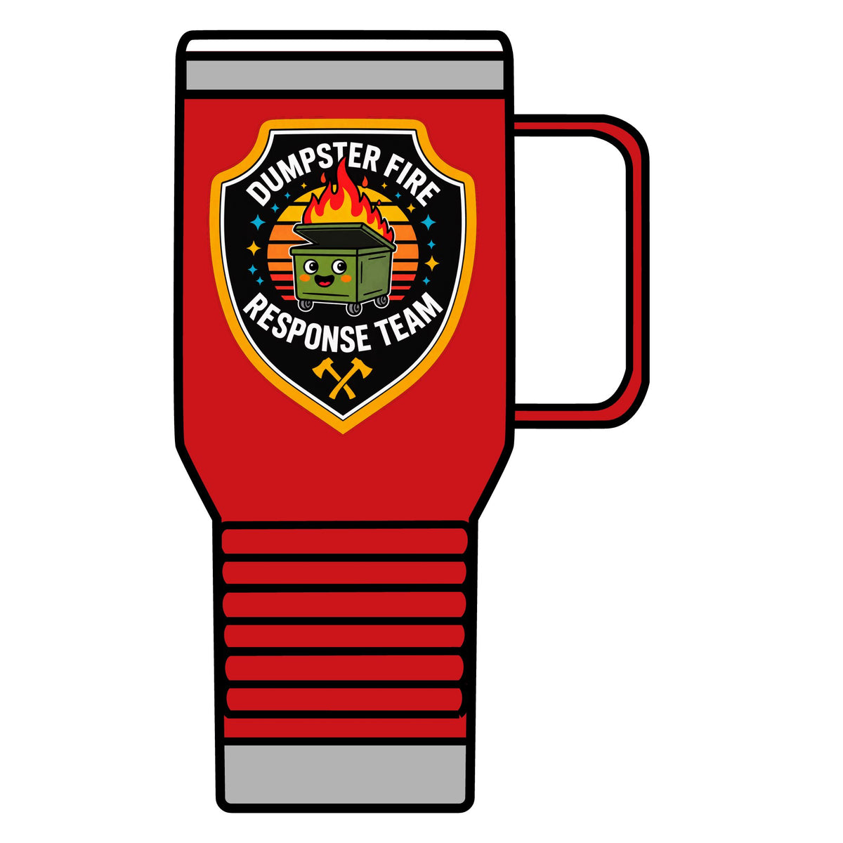Dumpster Fire Response Team - 20oz Insulated Mug
