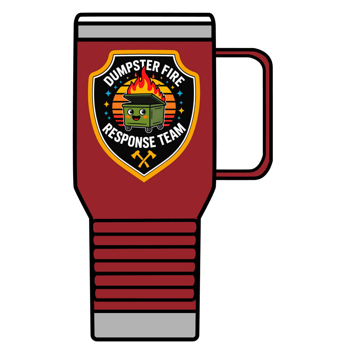 Dumpster Fire Response Team - 20oz Insulated Mug