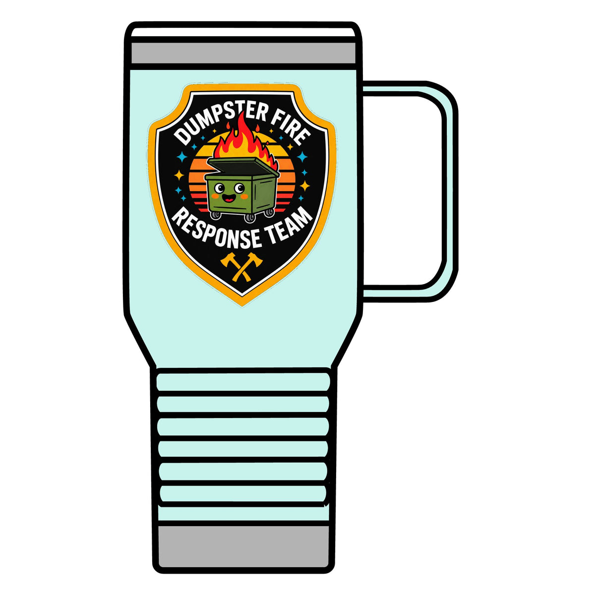 Dumpster Fire Response Team - 20oz Insulated Mug