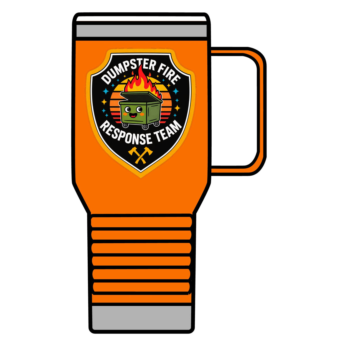 Dumpster Fire Response Team - 20oz Insulated Mug