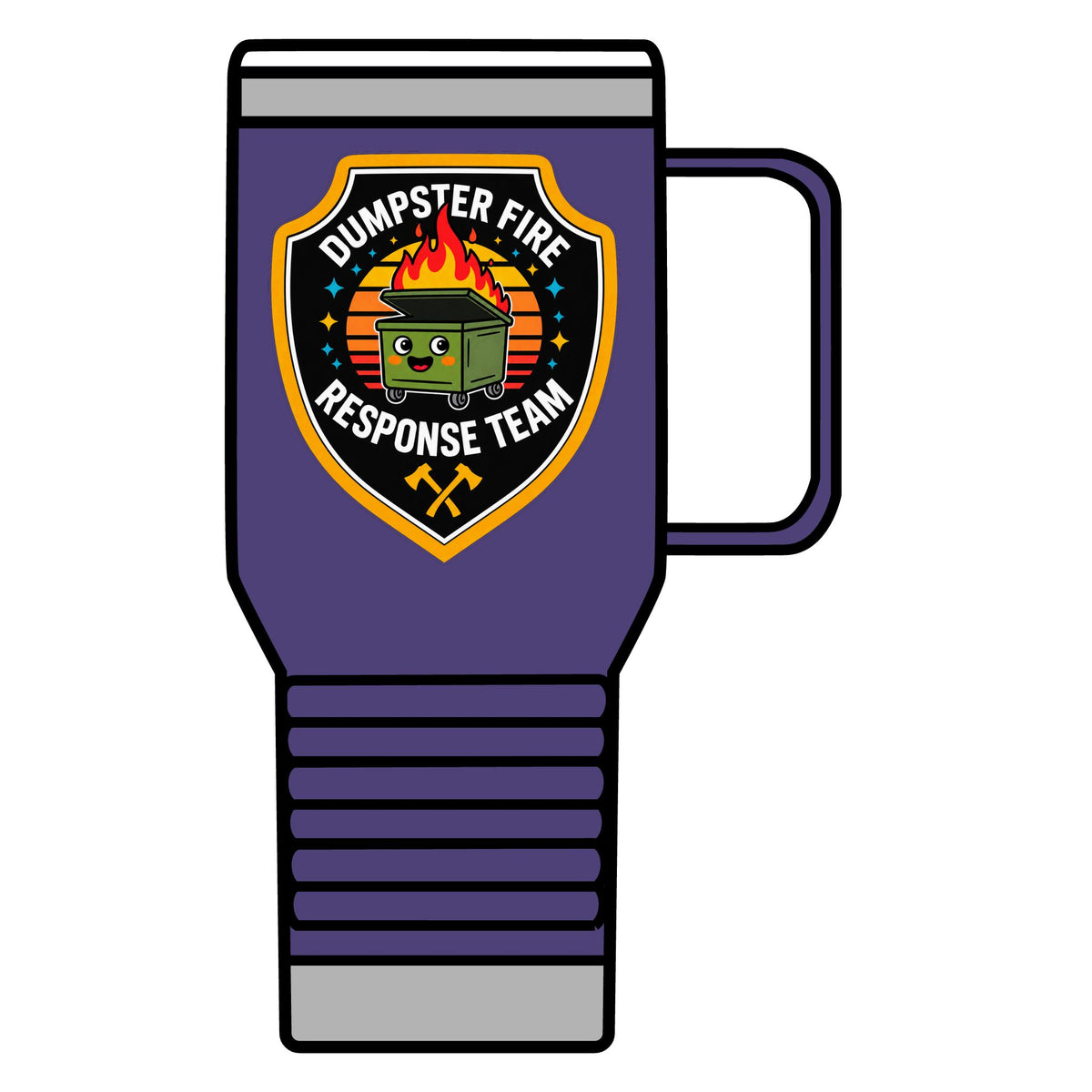 Dumpster Fire Response Team - 20oz Insulated Mug