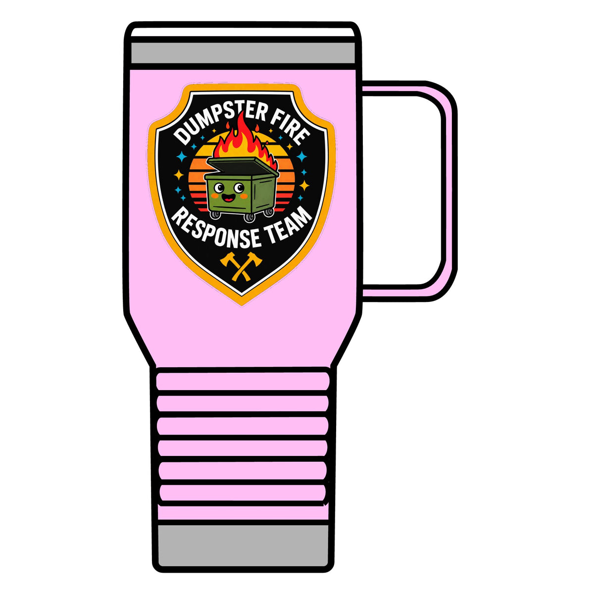 Dumpster Fire Response Team - 20oz Insulated Mug