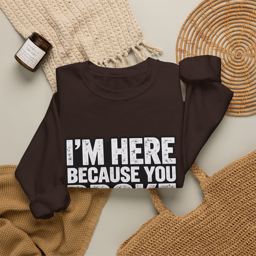 Broke Something - Crewneck Sweatshirt