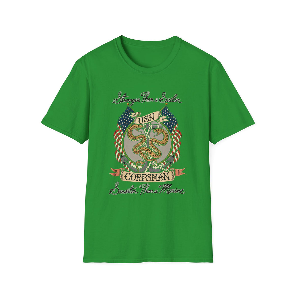 Corpsman Pride Crest - Classic Tee