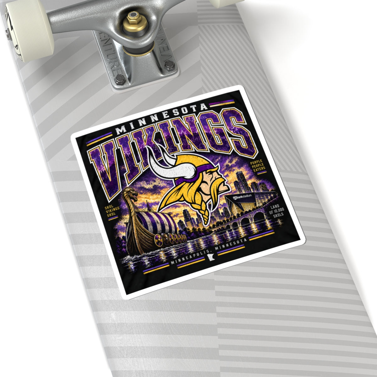 Minnesota Vikings - Kiss-Cut Sticker