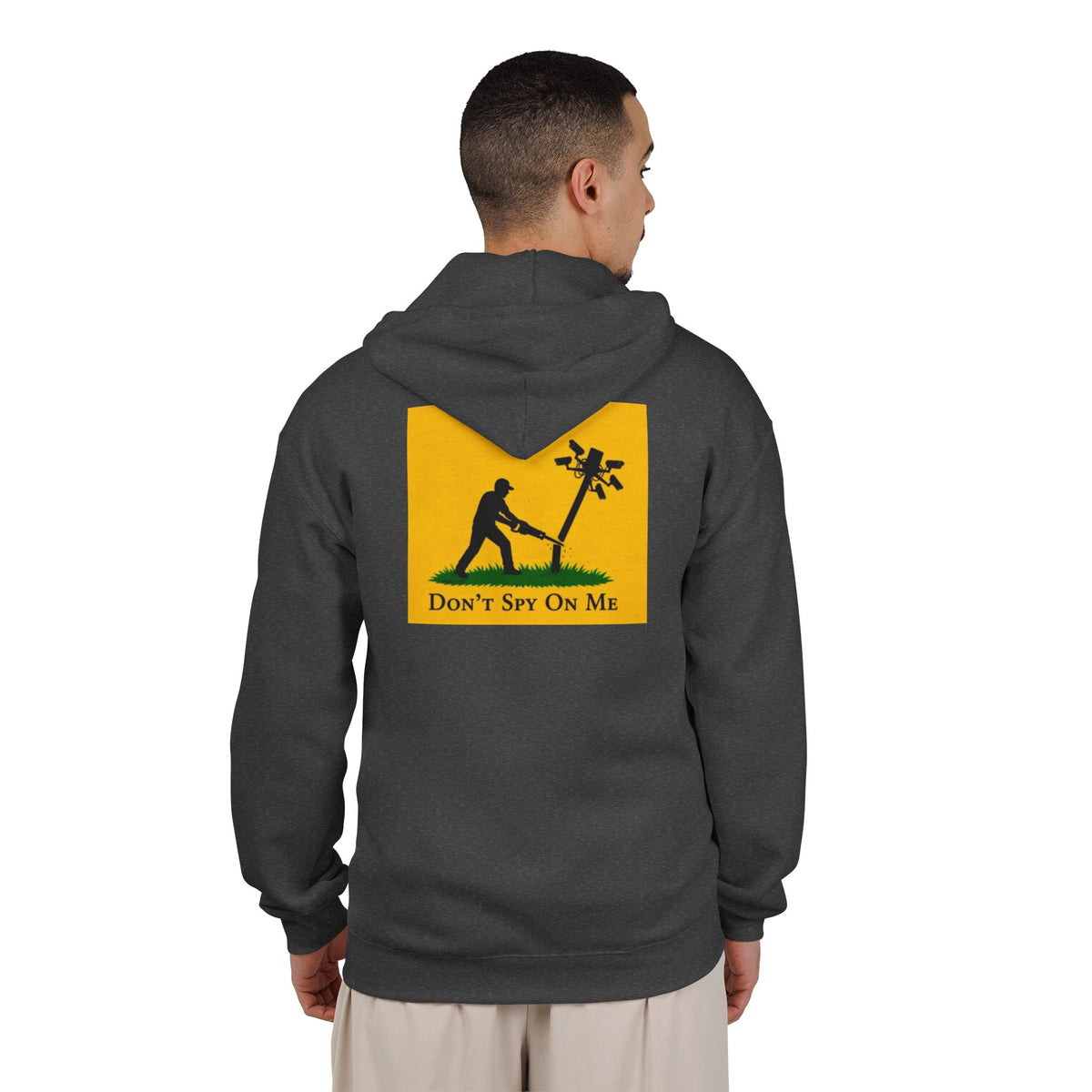 Surveillance Sabotage Tee - Full-Zip Hooded Sweatshirt