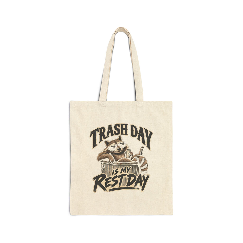 Trash Day Rest Day - Canvas Tote