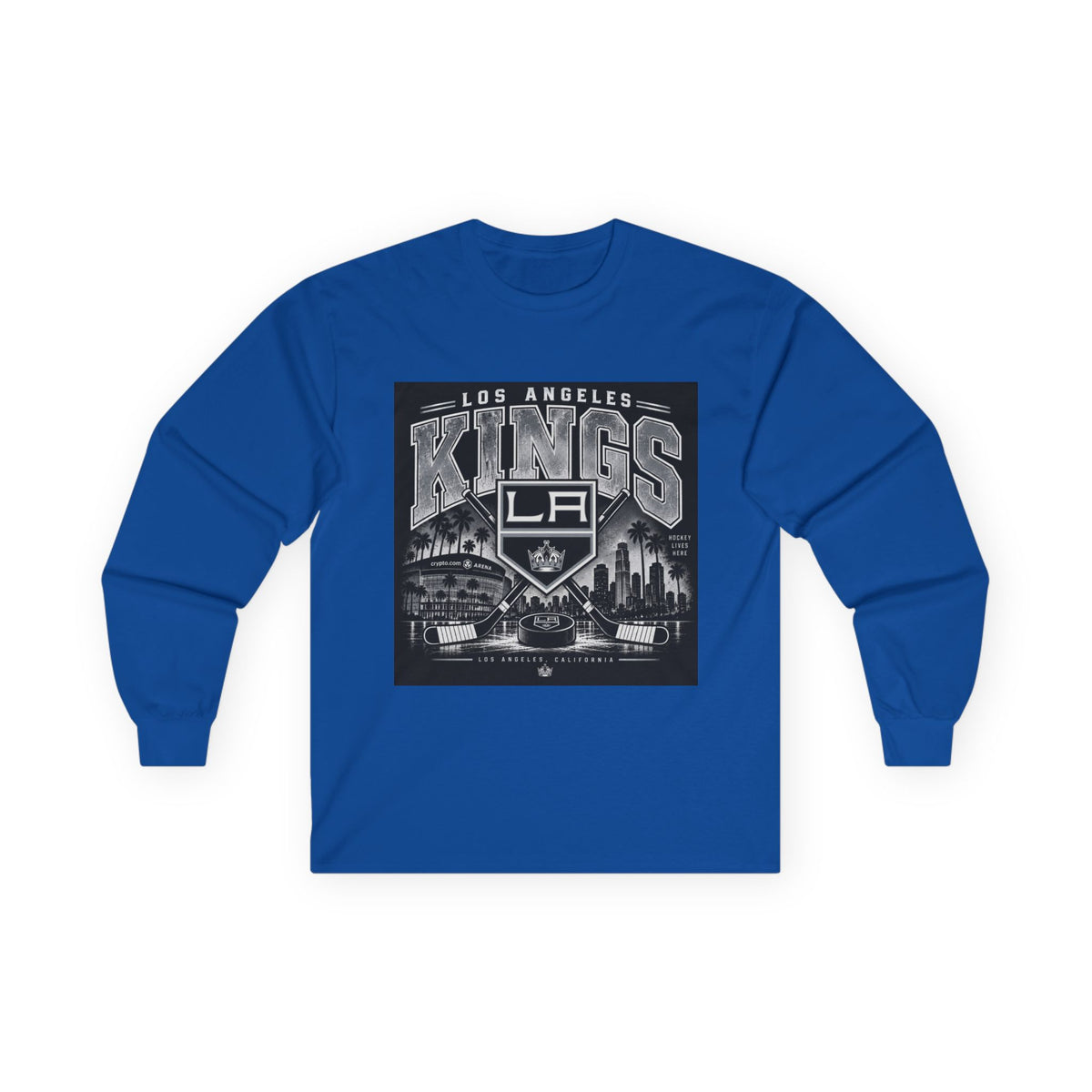 LA Kings Hockey Lives Here - Unisex Ultra Cotton Long Sleeve Tee