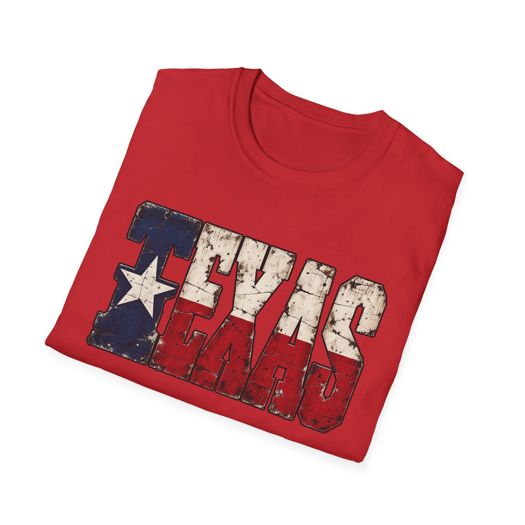 Texas Flag Block Letters - Classic Tee