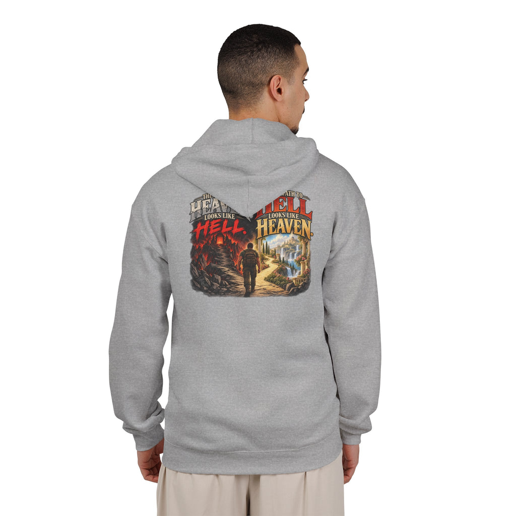 Path To Heaven Path To Hell - Full-Zip Hooded Sweatshirt