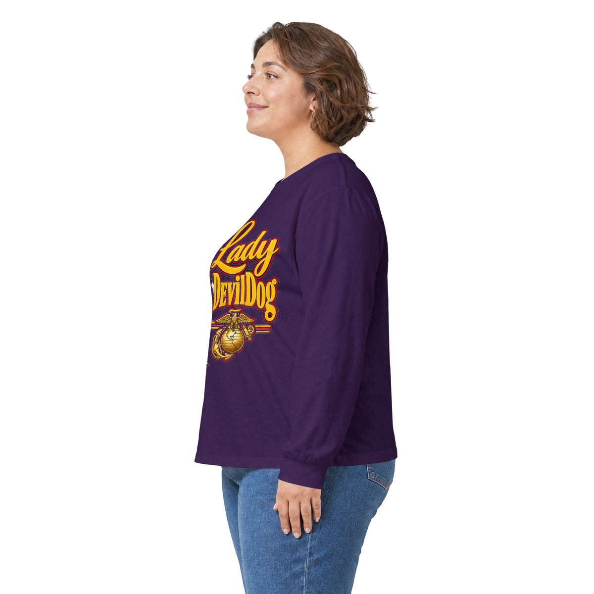 Lady Devil Dog - Unisex Ultra Cotton Long Sleeve Tee