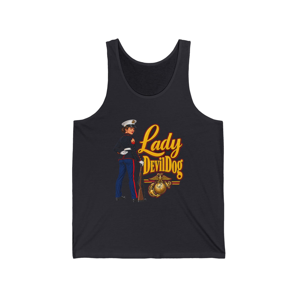 Lady Devil Dog - Athletic Tank