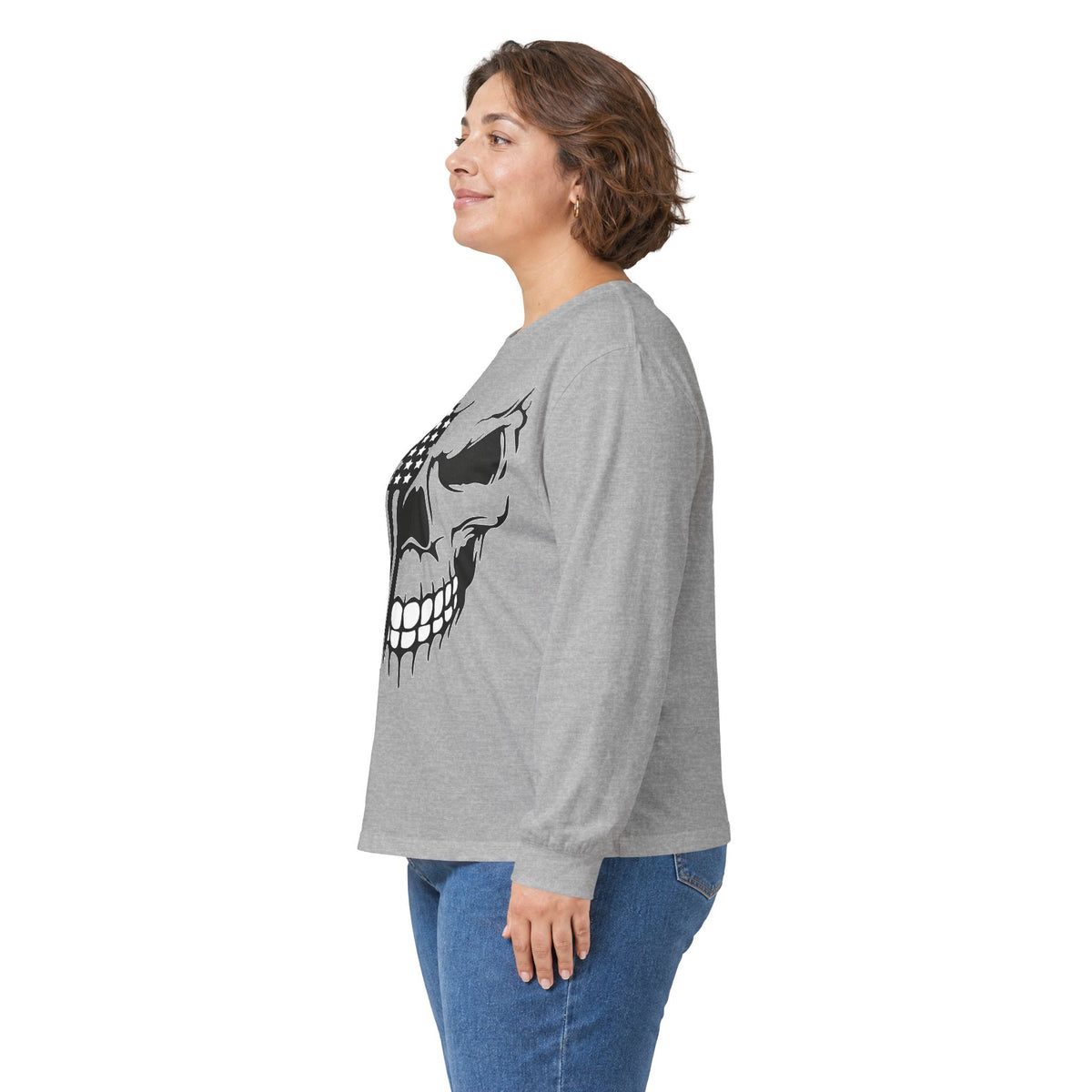Stars, Stripes & Skulls - Unisex Ultra Cotton Long Sleeve Tee