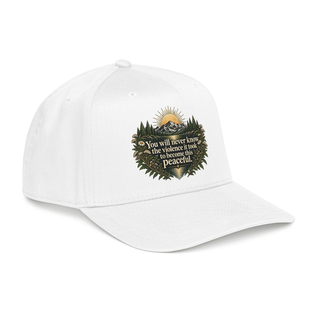 You Will Never Know The Violence It Took To Become This Peaceful - OTTO Baseball Hat