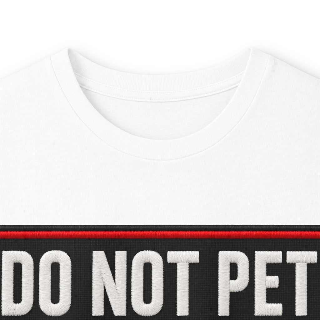 Do Not Pet - Service Dog Patch - Unisex Ultra Cotton Long Sleeve Tee
